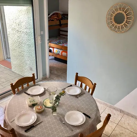 T2 Terrasse, Calme, Proche Mer Et Commodites Le Barcarès Exterior foto